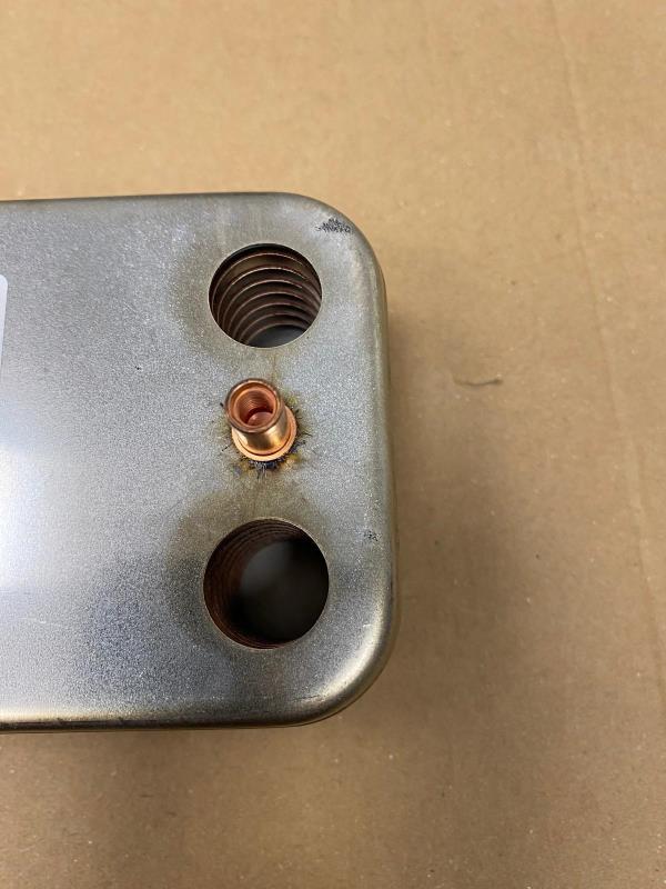 Scambiatore 16 piastre flusso incrociato per caldaia Arca SCATL16P