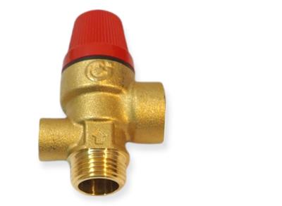 Valvola sicurezza 3 bar 1/2"M con attacco manometro 11455 originale Immergas