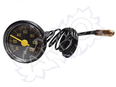 Termometro nero0-120°C Ø 37 6146000 ex 6146001 ricambio originale Sime