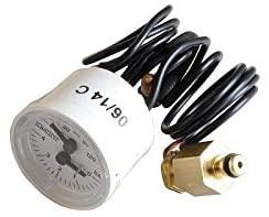 Termomanometro bianco Ø 40 0-4 bar 120°C 6217006 ex 6217005 originale Sime