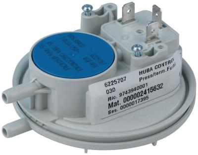 Pressostato aria Huba 45-35 pa orizzontale 55-45 pa verticale 6225707 Sime