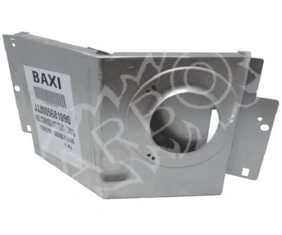 Assieme convogliatore fumi Luna3 JJJ005681090 ricambio originale Baxi