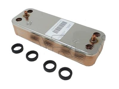 Scambiatore 14 piastre guarnizioni e viti 6SCAMPIA08 ricambio originale Fondital