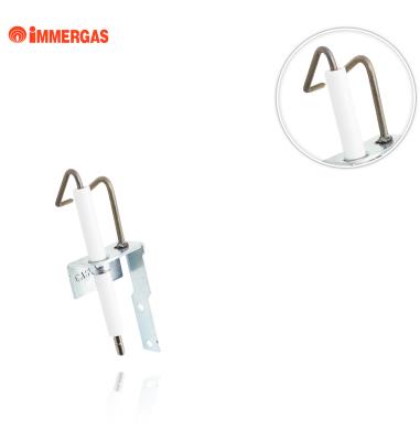 Candeletta accensione con squadretta caldaie Eco 1021349 originale Immergas