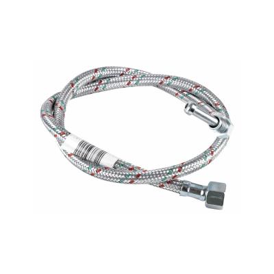 Flussometro con attacco 3/8F x 1/4M curvo mm900 FB3814C90