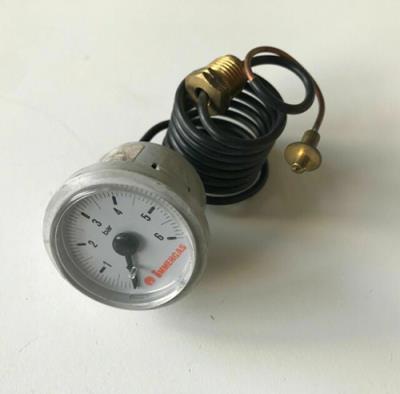 Idrometro 0-4 bar Ø 40 capillare 1 mt ad innesto 1032388 originale Immergas