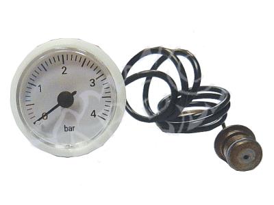 Idrometro D.40 0-4 bar innesto 4365183 ricambio originale Riello