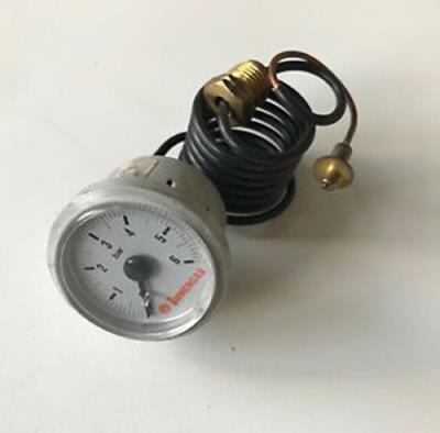 Idrometro tondo Imit 0-6 bar D40 16585 ricambio originale Immergas