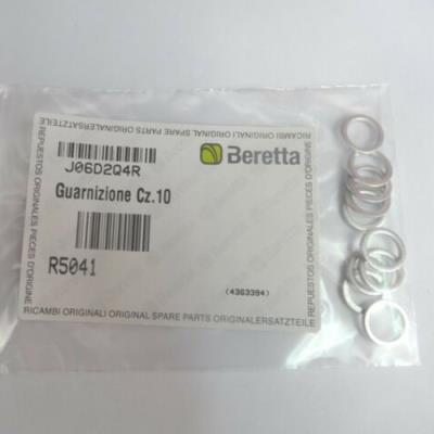 Kit n. 10 guarnizione alluminio 14x10x1,5 R5041 ricambio originale Beretta