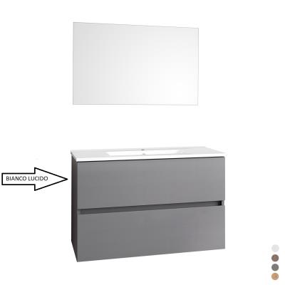 Mobile bagno sospeso Dearum Bianco Lucido 80x45x52