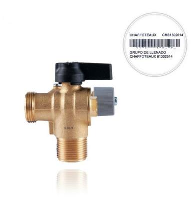 Rubinetto ritorno riscaldamento 61302614 ricambio originale Chaffoteaux