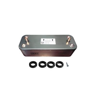 Scambiatore sanitario 16 piastre 65116537 ricambio originale Ariston