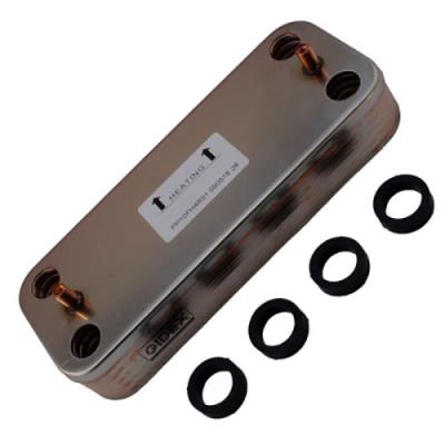 Scambiatore 10 piastre ZB190 39842130 ex 37405870 ricambio originale Ferroli