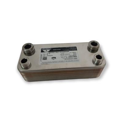 Scambiatore filettato 20 piastre 1/2+3/4 17B1902002 ZB190FE20 Ferroli Bongioanni