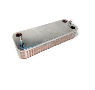 Scambiatore secondario 12 piastre JJJ005625460 ricambio originale Baxi