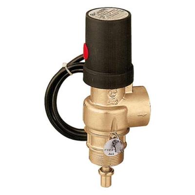 Valvola scarico termico ISPESL riarmo manuale 1`1/4X1`1/2 542P Caleffi