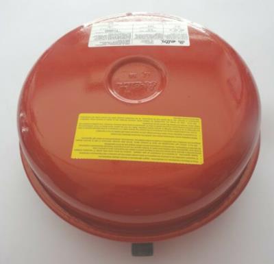 Vaso espansione piatto attacco laterale 3/4 10 lt D324 valvola 0° VPL1033 Sime