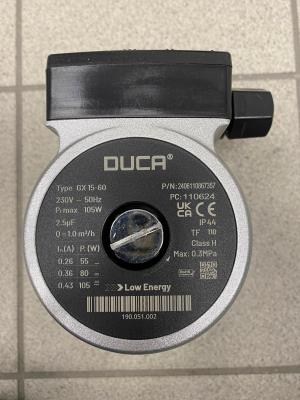 Motore circolatore DUCA compatibile Grundfos riscaldamento 3 velocità UPS 15-60 